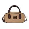 Bolsa pequena quadrada estilo Boston retrô em formato de almofada para mulheres, nova bolsa de ombro, bolsa transversal e bolsa de mão da moda e estilosa de 2026