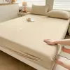 Modelo Nuevo 2026 Esterilla de Hilo Fino y Tela Gruesa, Esterilla Refrigerante, Sábana Ajustable, Funda para Cama Individual, Juego de Tres Piezas