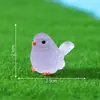 Micro-Paisagismo Criativo Pássaro Luminoso Partículas Fofas Jardinagem Paisagismo Decoração DIY Acessórios para Pendurar Mini Enfeites de Mesa