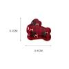 Flor de Sapato Crocs Cruzada DIY Removível Flor Doce Tridimensional Fivela Acessórios Decoração com Diamante Desenho Animado Criativo Fivela de Sapato