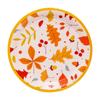 Platos de papel desechables para decoración de Acción de Gracias transfronteriza de Amazon, platos para fiestas de cumpleaños, suministros para trajes al por mayor