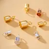 Plata de Ley S925 Hebilla de Cuerda de Cuero Hebilla de Posicionamiento para Hebilla de Cuerda de Cuero para Collar Pulsera DIY Carcasa de Interfaz para Cuerda de Cuero Accesorios de Plata