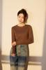 Camiseta básica de cuello medio alto de nueve colores para mujer, modal de primavera y otoño, respetuosa con la piel, corte ajustado, top versátil, moderno y versátil