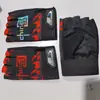 Guantes de Ciclismo con Cabeza de Zorro Transfronterizos de Medio Dedo Transpirables Primavera y Verano Deportes al Aire Libre Pesca Montañismo Carreras Bicicleta de Montaña