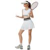 Chaleco Deportivo Transpirable con Nube Transfronteriza que Cubre los Glúteos y Luce Delgado, Falda de Tenis para Fitness al Aire Libre, Traje de Yoga de Cintura Alta Anti-Exposición