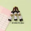 Simulación botella de vino mini tridimensional botella de vino diy señal de estacionamiento luz nocturna pegatina para refrigerador casa de muñecas adornos de juguete