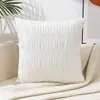 Atacado de fábrica travesseiro de veludo luxuoso moderno simples para sofá, cabeceira, lombar, liso, atacado