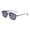 Gafas de sol de moda cuadradas europeas y americanas 2026 para hombre, Gafas de sol retro de doble puente para exteriores con protección UV para hombre, Transfronterizo