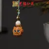 Pingente de Corrente para Celular Sapo de Madeira Arco-Íris Yiming Xianyuan Sandália Criativa de Sândalo Animal Desenho Animado Sapo Ornamento