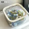 Caja Rectangular para Almacenar Fideos de Grado Alimenticio Plástico de Cocina para Almacenar Granos Caja Sellada de Plástico para Conservación en Refrigerador Caja de Estilo Japonés