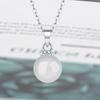 [Fábrica] Colgante de jade hetiano de imitación simple de Minfeng Hanfu, colgante de jaspe para mujer, accesorios de cadena de clavícula