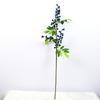 4 Tenedores de Frutos Rojos con Hojas, Baya de Espuma Simulada, Fruta de la Fortuna Roja, Decoración del Hogar, Baya Navideña Transfronteriza para Bodas, Flores Artificiales