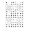 Pegatinas de Números para Calendario Números y Símbolos Planificador Pegatinas de Fechas para Diario Calendario Cuaderno DIY