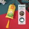 Bolsita de Festival del Bote del Dragón Zongzi Jardín de Niños Hecho a Mano DIY Bolsa de Material Regalo para Niños Juguete Colgante de Bolsita de Ajenjo