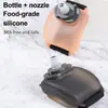 Botella de Agua para Muñeca, Portátil Manos Libres de Silicona 7 oz Botella de Agua para Correr, Deportiva Portátil Fitness Ciclismo Maratón Escalada en Roca Ciclismo Taza Deportiva