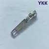 Zíper YKK Não. Zíper de metal com 5 dentes e cabeça de zíper automática quadrada para carcela de roupas e botas
