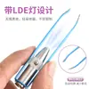 Clipe de Luz Aço Inoxidável Pinça de Sobrancelha Clipe com Luz LED Pinça para Sobrancelha Pinça de Beleza para Sobrancelha Pinça de Luz Depilação de Sobrancelha Maquiagem de Beleza