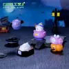 Nuevo producto transfronterizo: Accesorios DIY creativos de fantasmas de caramelo de Halloween en miniatura, adornos en miniatura para coches