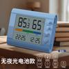 Atacado de fábrica medidor de temperatura e umidade multifuncional para ambientes internos de mesa com tela colorida nova relógio de parede relógio eletrônico doméstico