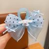 Clip de lazo para niños de Sanrio, horquilla para el pelo de niña pequeña, pinza para el pelo con forma de tiburón, accesorios para la cabeza de niña
