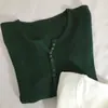 Nuevo Suéter de Punto Ajustado de Cuello Redondo de Manga Larga Fino para Mujer, Estilo Retro Otoño/Invierno, Capa Base