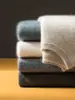 ¡Original de Comercio Exterior! Suéter de cachemira grueso de doble hebra para hombre, suéter grueso de cuello redondo, suéter de lana de manga larga