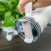 Tampa de canudo Stanley personalizada plugue de silicone à prova de vazamento conjunto de 6 peças de copo de acompanhamento personalizado à prova de vazamento plugue de silicone à prova de derramamento