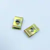 Piezas de plástico para vehículos eléctricos de motocicleta clip de zinc de color tornillo autorroscante clip de base fija tuerca de tarjeta