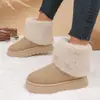 Otoño 2026 Nuevo Talla Grande Botas Casuales Cómodas para Mujer Estilo Europeo y Americano Modernas para Exteriores Talla Única