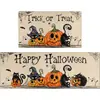 Tapete de Cozinha Amazon Halloween Transfronteiriço Veludo Cristal Doméstico Absorvente de Água, Antiderrapante, Resistente a Manchas e Fácil de Limpar Tapete de Chão Longo