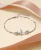 Nuevo Pulsera de Eucalipto y Pájaro Estilo Coreano para Mujer Fresca de Verano Pulsera para Novia Moda Simple Pulsera de Pájaro y Bambú