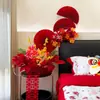 Decoración de Flores Artificiales para Mesita de Noche de Boda, Arreglo para Habitación de Boda, Sofá de Sala de Estar, Arreglo Floral para Mesa de Comedor, Decoración para Casa Nueva de Boda