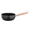 Olla Yukihira de Aleación de Aluminio, Olla para Sopa, Olla para Cocinar Fideos, Olla para Comida de Bebé, Olla para Leche, Olla Antiadherente, Fondo Plano, Tapa de Vidrio Transparente