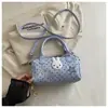 Bolsa Redonda de Mano con Lunares Estilo Coreano Colgante de Estrella para Mujer Bolso Pequeño Cruzado Bolso Almohada Estilo Japonés Bolso Pequeño para el Viaje