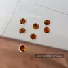 Celebridad de Internet Pila Inferior Taladro Uñas Arte Joyería Destello Corazón Torcido Ovalado Maillard Cristal Pila Taladro Bola Uñas Arte Joyería