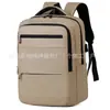 Mochila para Viajes Diarios, Gran Capacidad, Informal, Mochila de Viaje Repelente al Agua, Mochila para Portátil para Hombres y Mujeres, Mochila de Negocios con Película de Cuero