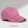 Bonés de Beisebol Laváveis Personalizados Atacado Lisos Chapéus de Pai com Logo Chapéus de Sol Bordados Comércio Exterior Bonés de Beisebol Estilo Vintage
