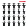 20 Piezas Adecuado para Serie 5 Serie 7 de BMW Remache de Expansión de Plástico para Parachoques de Coche Revestimiento de Cubo de Rueda Hebilla Tipo Push