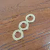 Ímãs Circulares Niquelados em Estoque Redondos Sucção Forte Ímãs Perfurados Neodímio Ferro Boro Anel Disco Pequeno com Furo Folha Magnética Atacado