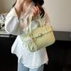 Verão Novo 2025 Bolsa Tote da Moda de Grande Capacidade para Mulheres, Bolsa Grande Simples Transversal de Ombro