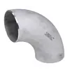 Codo de acero inoxidable 304 316L 2205 45 grados 90 grados 180 grados radio largo y corto soldadura sin costura estampado