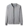 Traje deportivo de moda de primavera para hombre, sudadera con capucha y pantalones deportivos, conjunto de dos piezas para correr y uso casual, gris