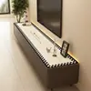 26 Nuevos Manteles de Cuero de Lujo de Gama Alta para Sala de Estar del Hogar, Gabinete de TV, Almohadilla Protectora, Mantel Impermeable a Prueba de Aceite para Escritorio