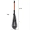 Escova para liquidificador, escova de limpeza para copo de água, escova de limpeza de cabo longo para espremedor e máquina de leite de soja, escova de copo com cabo de madeira, escova de limpeza