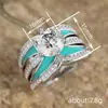 Venta Directa al Por Mayor Cao Shi Anillos Estilo Maillard para Mujer, Anillos de Diseño Pintura al Óleo de Lujo Ligero de Princesa, Joyería Incrustada de Seis Garras