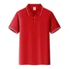 Camisa polo de trabajo personalizada cuello camisero manga corta camisa de cultura de empresa ropa de trabajo de verano personalizada bordado estampado logo