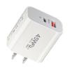 Adecuado para teléfono móvil IP16X Cargador de nitruro de galio de 45 W Cargador PD de calibre australiano de 45 W Adaptador PD dual de 45 W