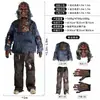 Casa Embrujada Disfraz de Terror Zombie Atuendo Broma de Sala de Escape Disfraz de Miedo Accesorios para Fiesta de Halloween