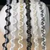 Cinta Decorativa de Tela de 1 cm de Ancho para Ropa de Muñecas, Cinta de Poliéster Tejida con Hilo Metálico, Encaje para Ropa y Cheongsams
