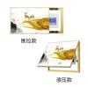 Caja de medidor eléctrico pintura decorativa se puede empujar y tirar superficie de porcelana de cristal caja eléctrica débil pintura de blindaje ciervo de lujo ligero caja de distribución de aleación de aluminio pintura colgante